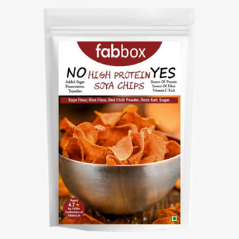FabBox High Protein Soya Chips 210 Gm