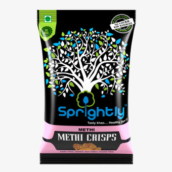 Sprightly Methi Crisps (125Gm*2) Pack Of 2