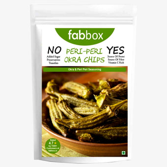 FabBox Peri Peri Okra Chips 35 Gm