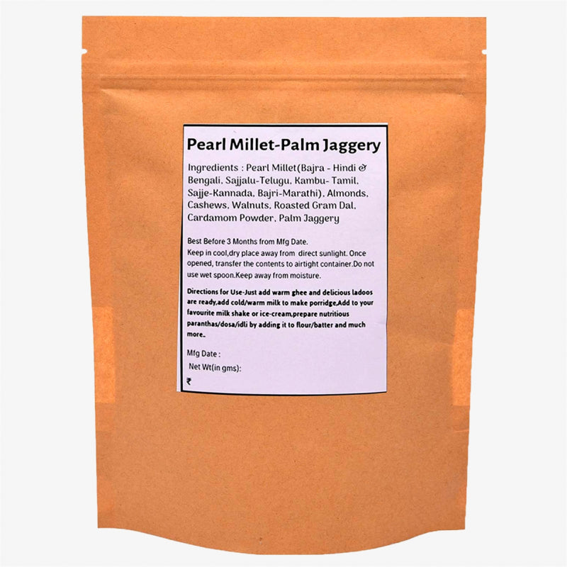 Motia's Ready-To-Eat-Pearl Millet(Bajra)(Mix)-Palm Jaggery-250 Gm