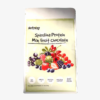Nutrezy Spirulina Mixed Fruit Chocolate 220Gm