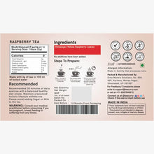 Teacurry Raspberry Leaf Tea (1 Month Pack | 30 Tea Bags) - Helps With Period Health, Fertility, Labour & Child Birth