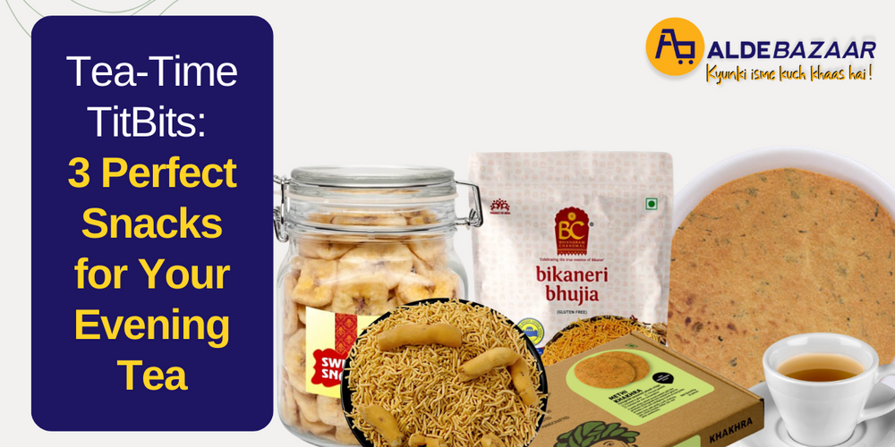 Tea-Time TitBits: 3 Perfect Snacks for Your Evening Tea