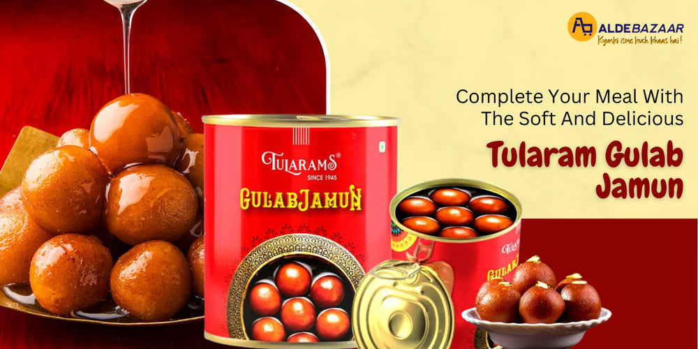 Complete Your Meal With The Soft And Delicious Tularam Gulab Jamun