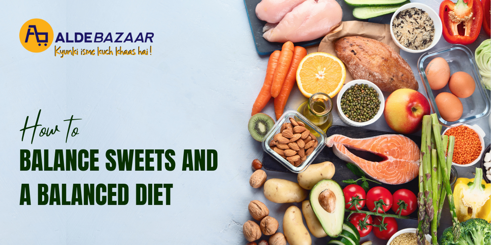 How to Balance Sweets and a Balanced Diet
