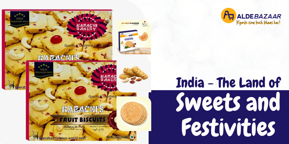 India -The Land of Sweets and Festivities