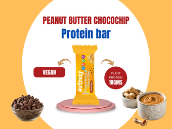 Protein Peanut Butter Chocochip Bar 300Gm (Pack Of 6)
