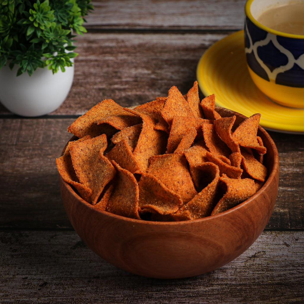 Spanish Tomato Flaxseed Chips 125Gm
