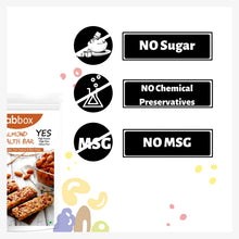 FabBox Almond Health Bar (2 Bars) 60 Gm