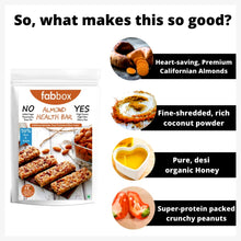 FabBox Almond Health Bar (2 Bars) 60 Gm