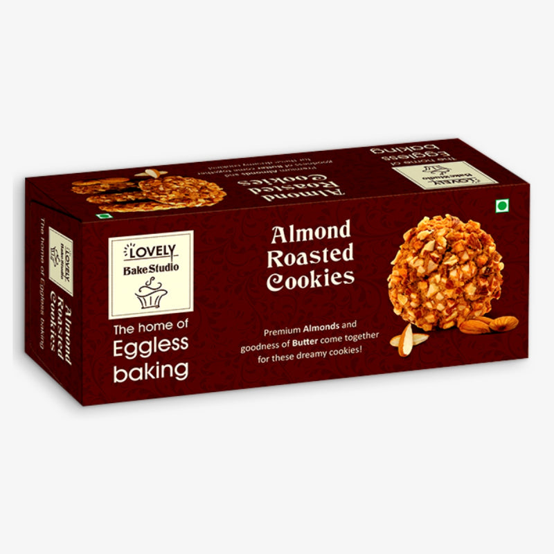 Almond Roasted Cookies 75 Gms *2 (Pack Of 2)