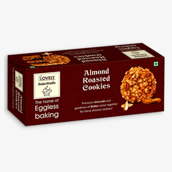 Almond Roasted Cookies 75 Gms *2 (Pack Of 2)