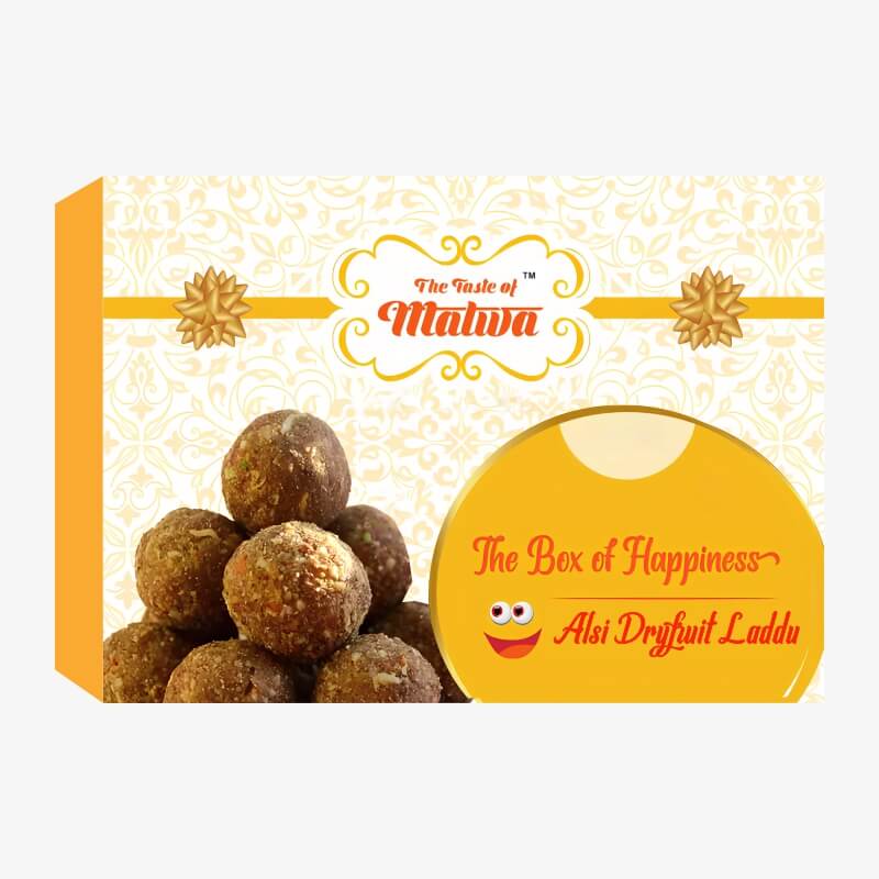 The Malwa Alsi Dryfruit Laddu 350 Gm