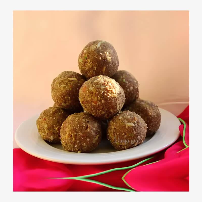 The Malwa Alsi Dryfruit Laddu 350 Gm