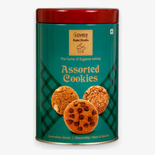 Assorted Cookies (Choco Chip,Oats & Raisins ,Australian Anzac Cookies) Green 250 Gms