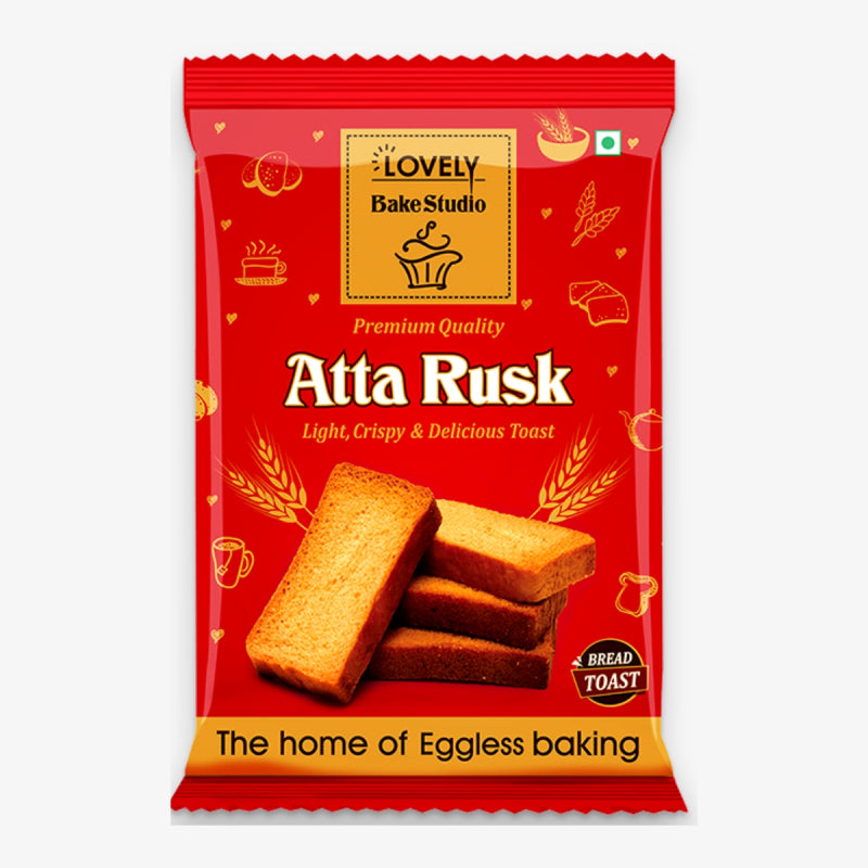 Aata Rusk 350 Gms* 2 (pack Of 2)