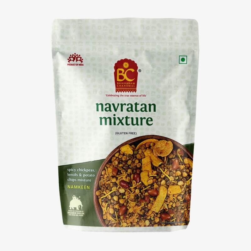 Bhikaram Chandmal Navratan Mixture (Chabeni Chanachur) 375Gm