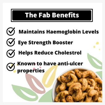 FabBox Black Pepper Cashews 120 Gm