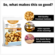 FabBox Burnt Garlic Cashews 70 Gm