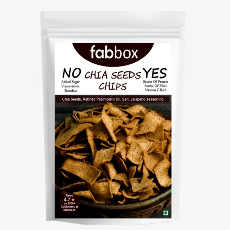 FabBox Chia Seeds Chips 160 Gm