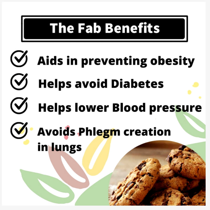 FabBox Choco Chip Banana Cookies 220 Gm