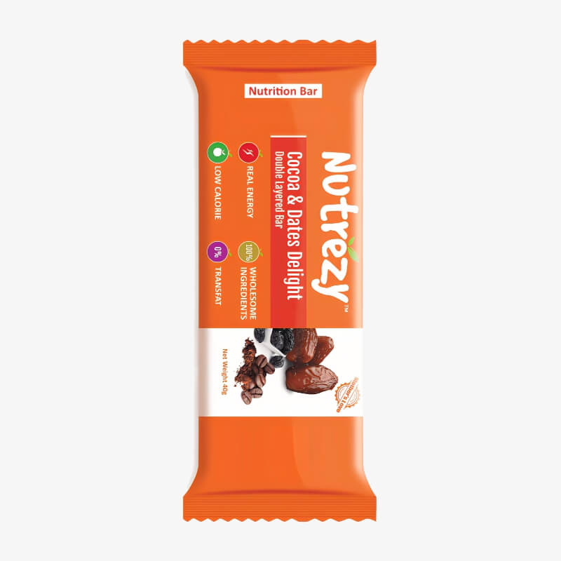 Nutrezy Cocoa & Dates Delight Pack Of 6 240Gm