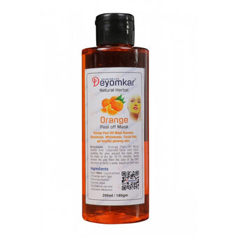 Deyomkar Natural Herbal Orange Peel-Off Mask 250 Gm