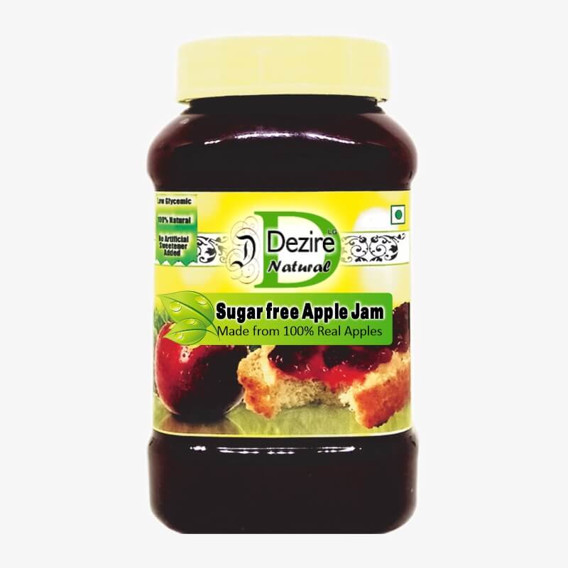 Dezire Lg Natural Low Gi Sugar Free Apple Jam 400Gm