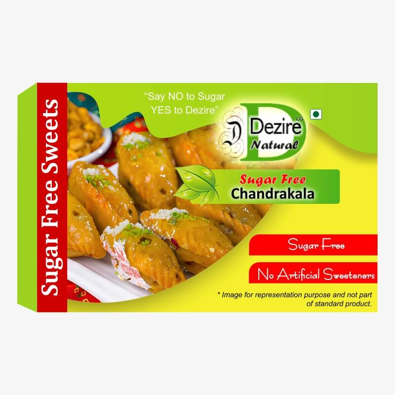 Dezire Lg Natural Sugar Free Low Gi - Chandrakala 1000Gm