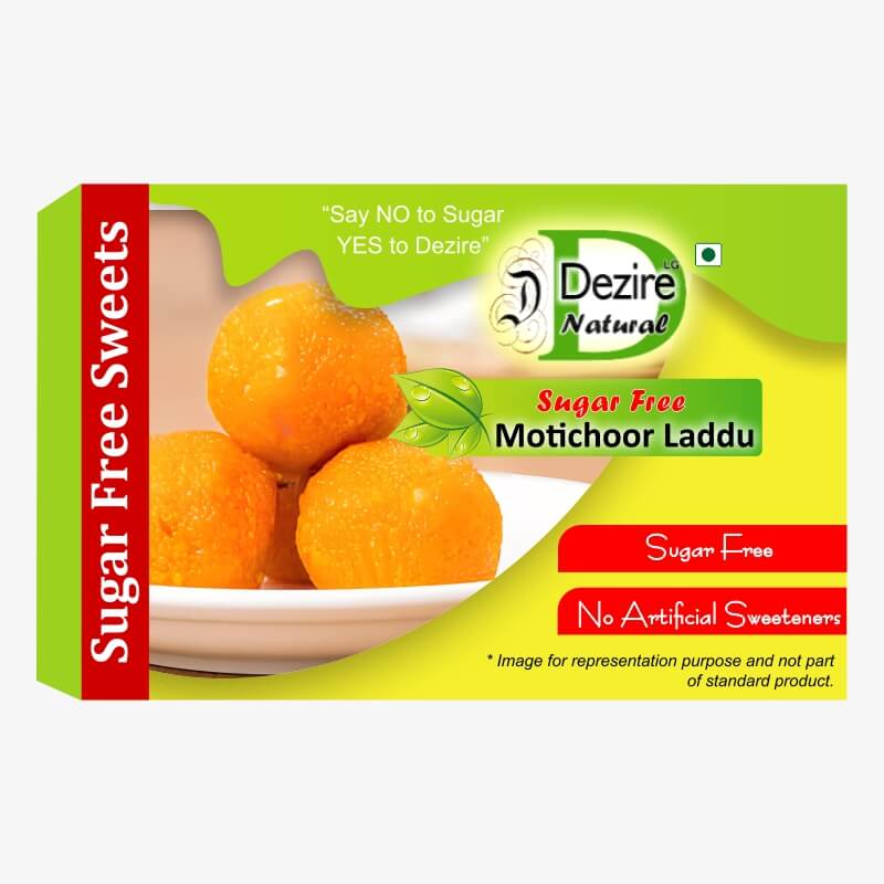 Dezire Lg Natural Sugar Free Low Gi Laddu - Motichoor Laddu 1000Gm