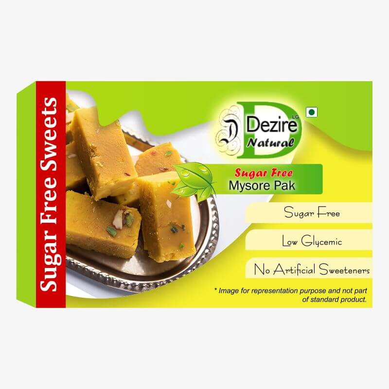 Dezire Lg Natural Sugar Free Low Gi Mysurpa - Soft Melting Indulgence 1000Gm