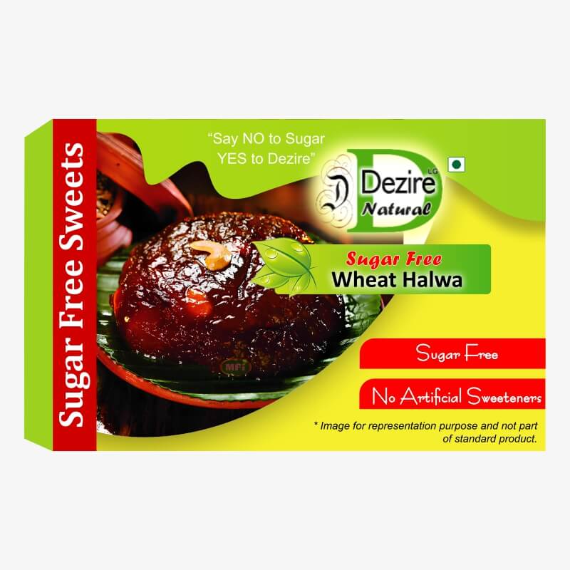 Dezire Lg Natural Sugar Free Low Gi Samba Wheat Halwa 250Gm