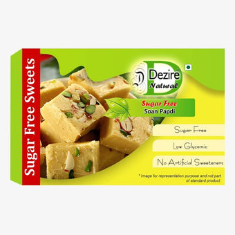 Dezire LG Natural Sugar Free Low GI Soan Papdi 750Gm