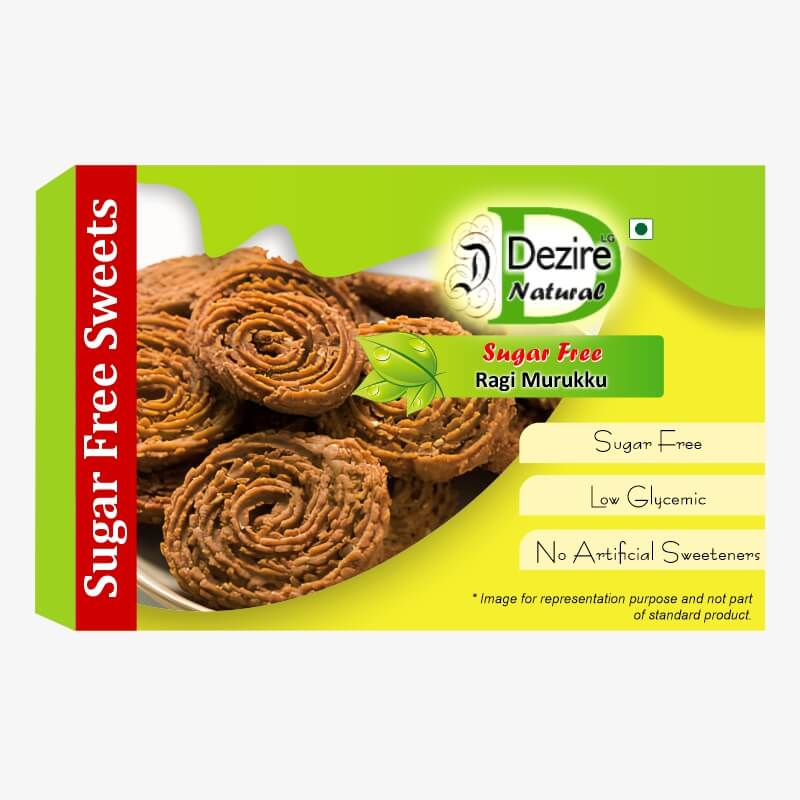 Dezire Lg Ragi Murukku 100Gm*2 (Pack Of 2)