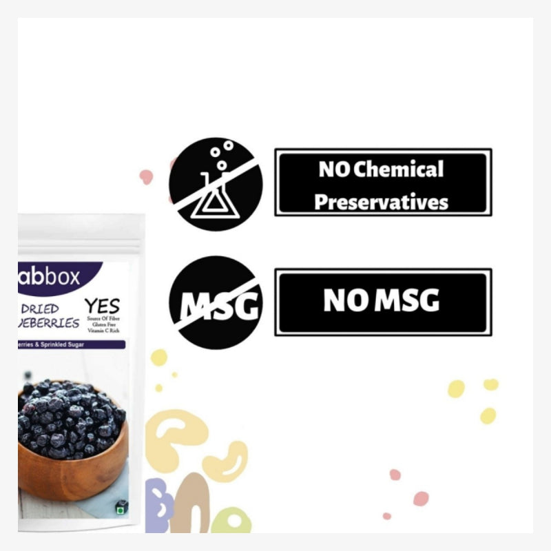 FabBox Dried Blueberries 70 Gm