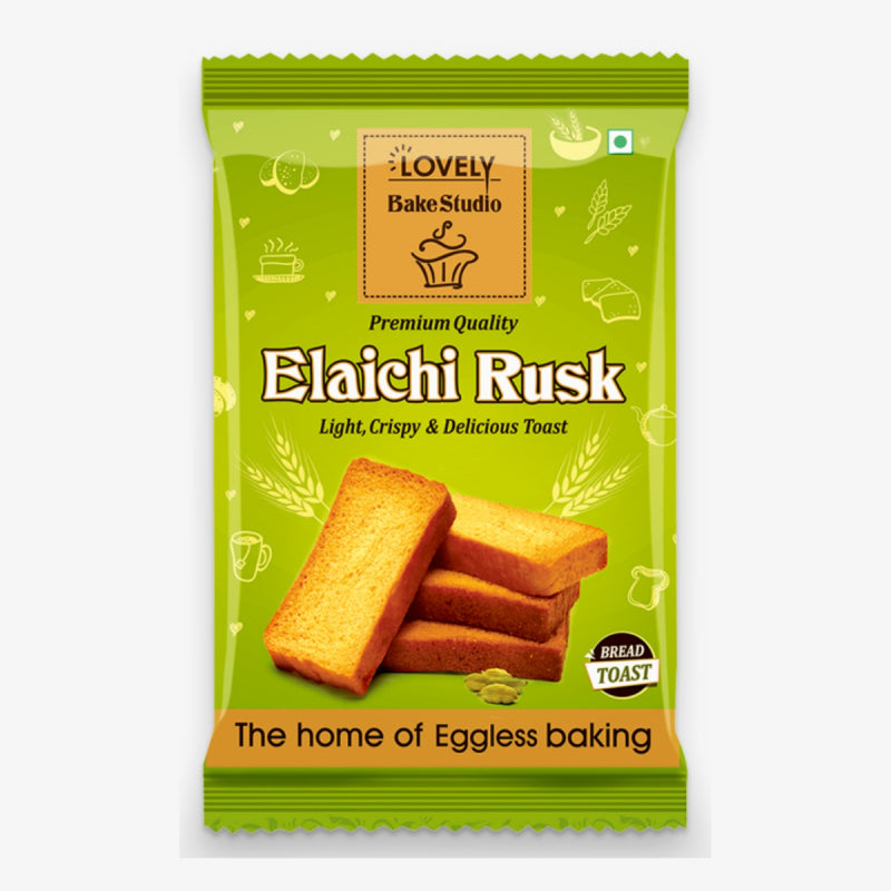 Elaichi Rusk 350 Gms*2 (Pack Of 2)