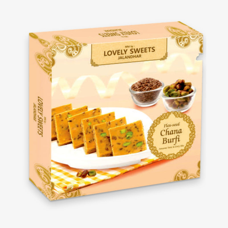 Flex Seed Chana Burfi 400 Gm