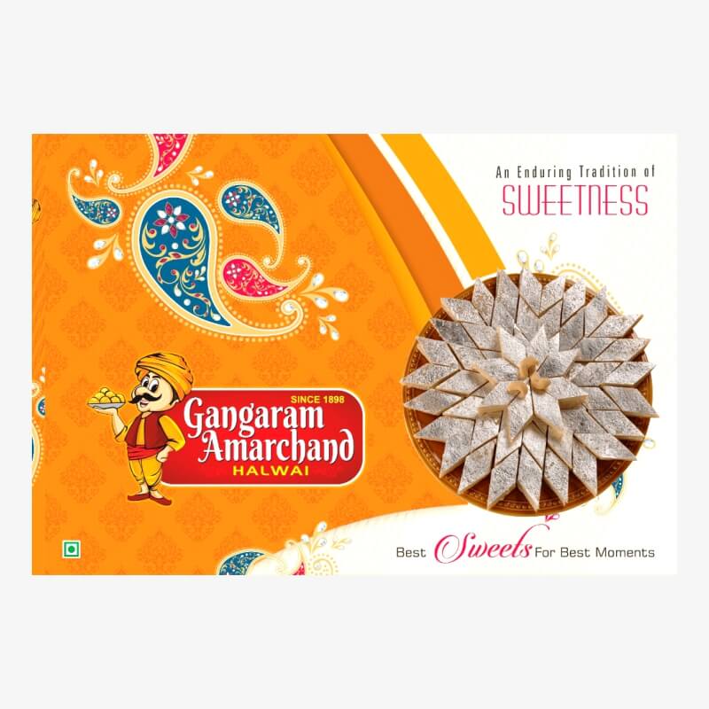 Gangaram Amarchand Kaju Katli 1Kg