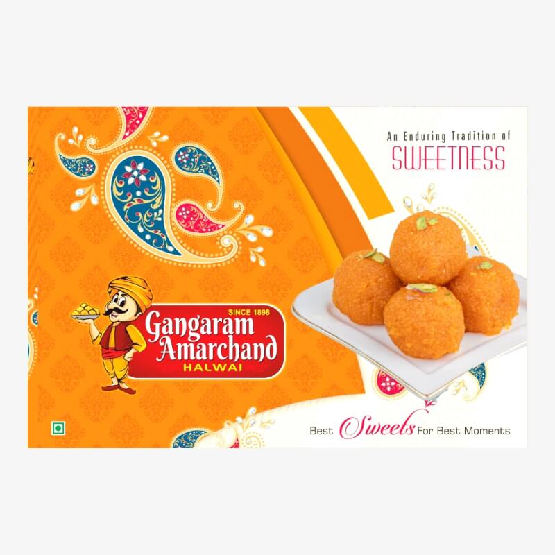 Gangaram Amarchand Motichoor Laddu 500Gm