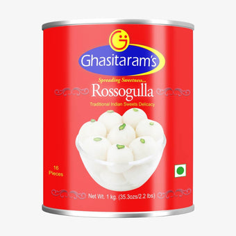 Ghasitaram Sugar Free Rassogulla Tin 1Kg