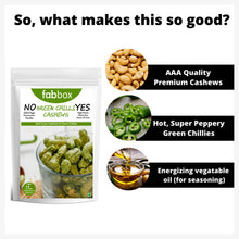 FabBox Green Chilli Cashews 140 Gm