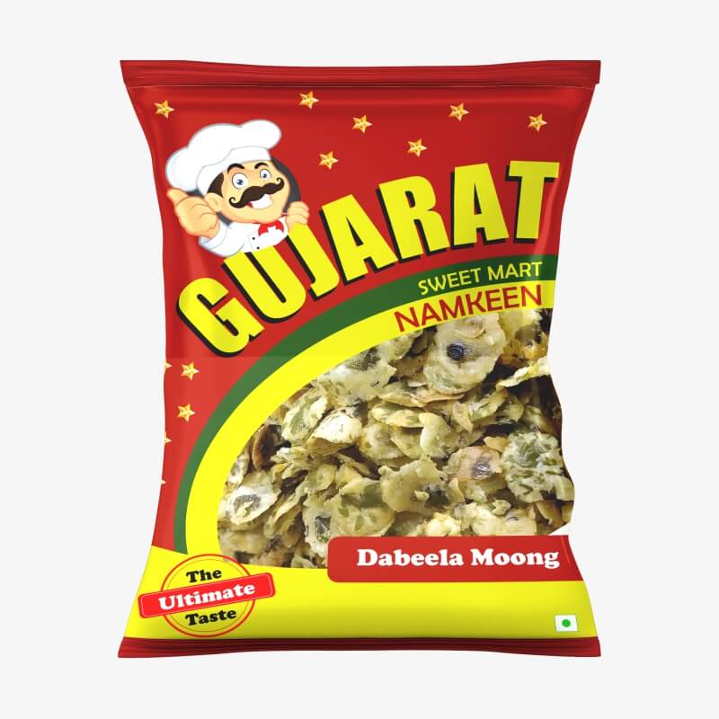 Gujarat Sweet Mart Dabeela Moong 500gm