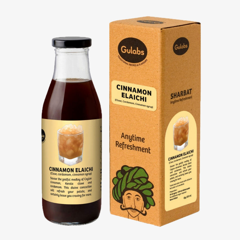 Gulabs Cinnamon Elaichi Syrup 500Ml