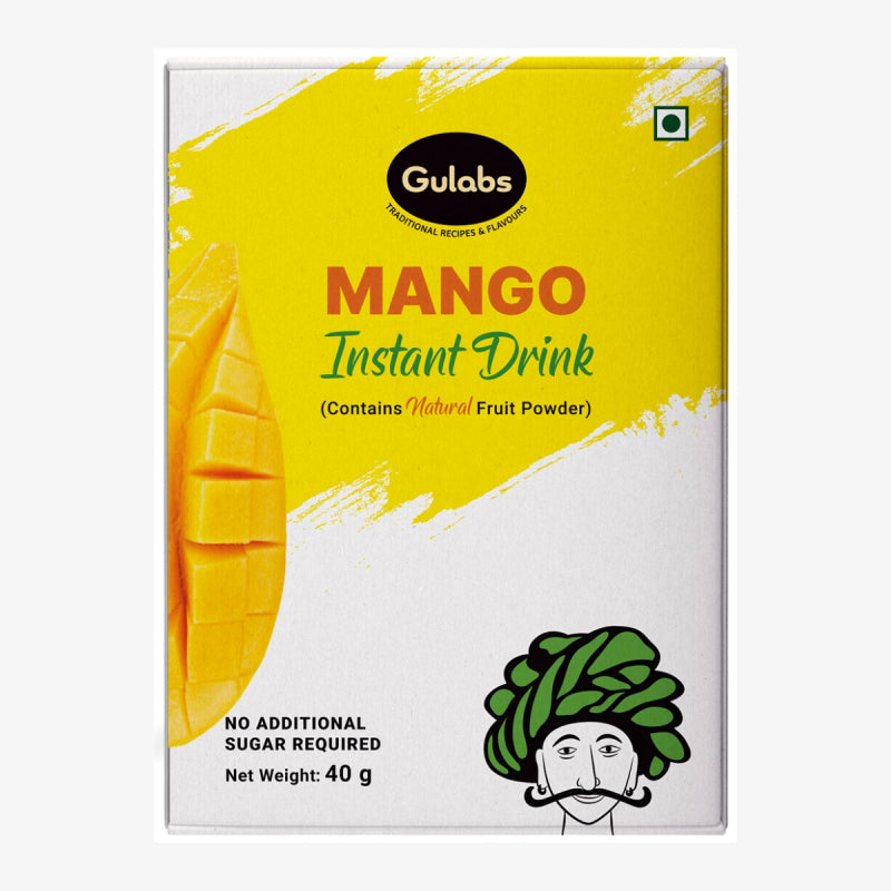 Gulabs Mango Instant Drink (Pack of 5) 40gm x 5