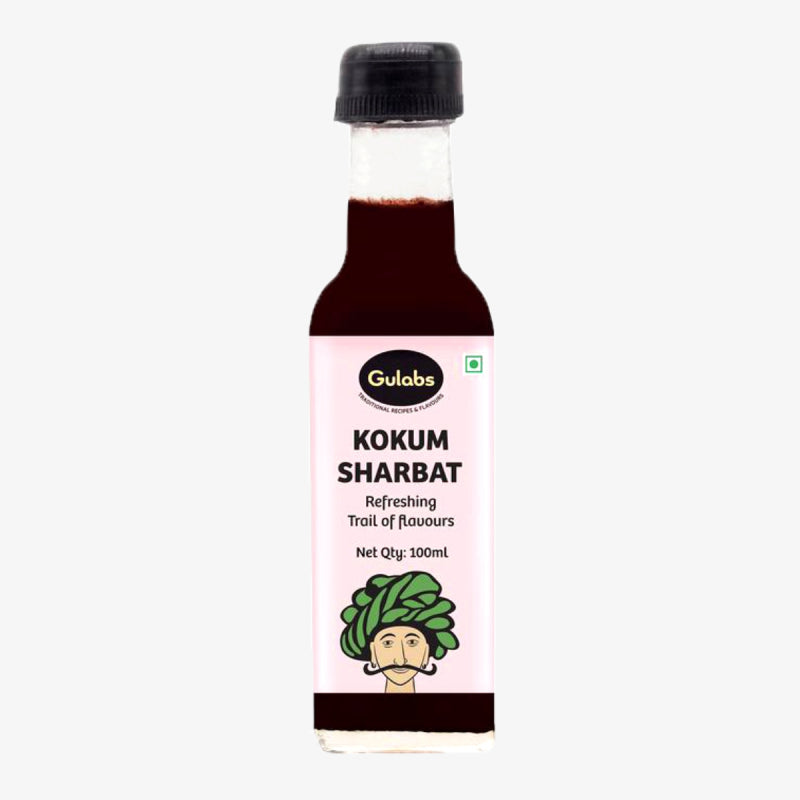 Gulabs Mini Kokum Syrup (Pack of 2) 100ml x 2