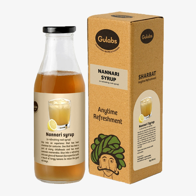 Gulabs Nannari Syrup 500 Ml