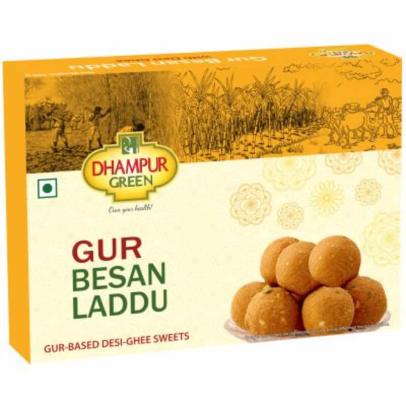 Gur Besan Laddu 500Gm