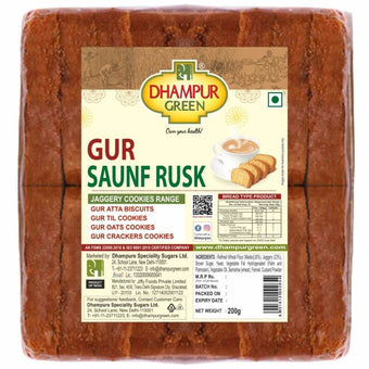 Gur Saunf Rusk (Pack Of 4) 200Gm*4