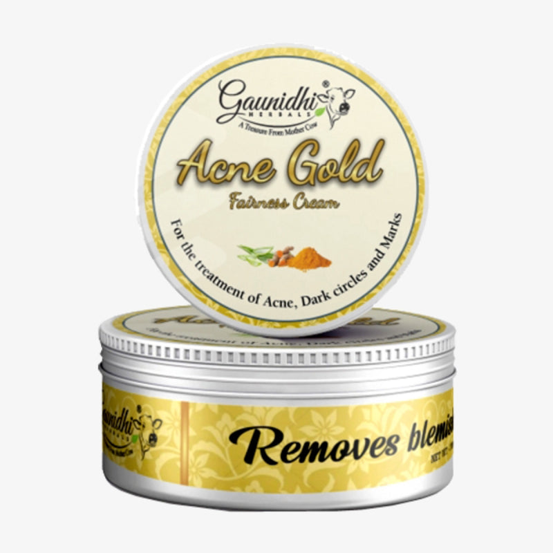 Gaunidhi Herbal Acne Gold Fairness Cream (100 Gm)