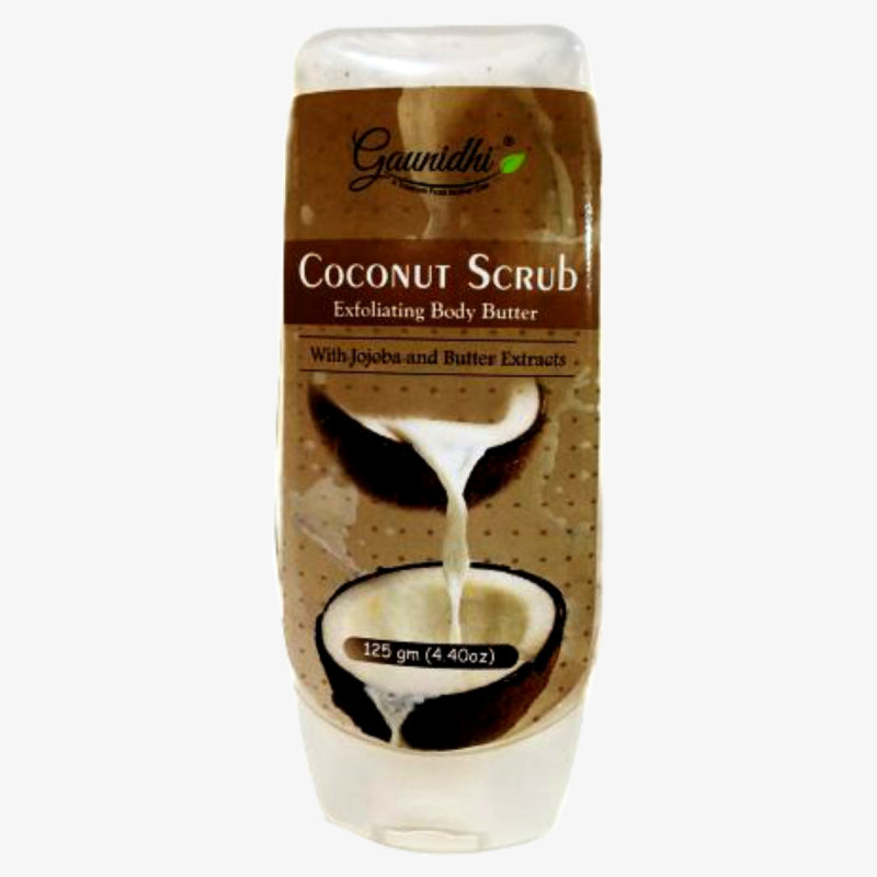 Gaunidhi Herbal Coconut Body Scrub Body Wash (125 Gm)
